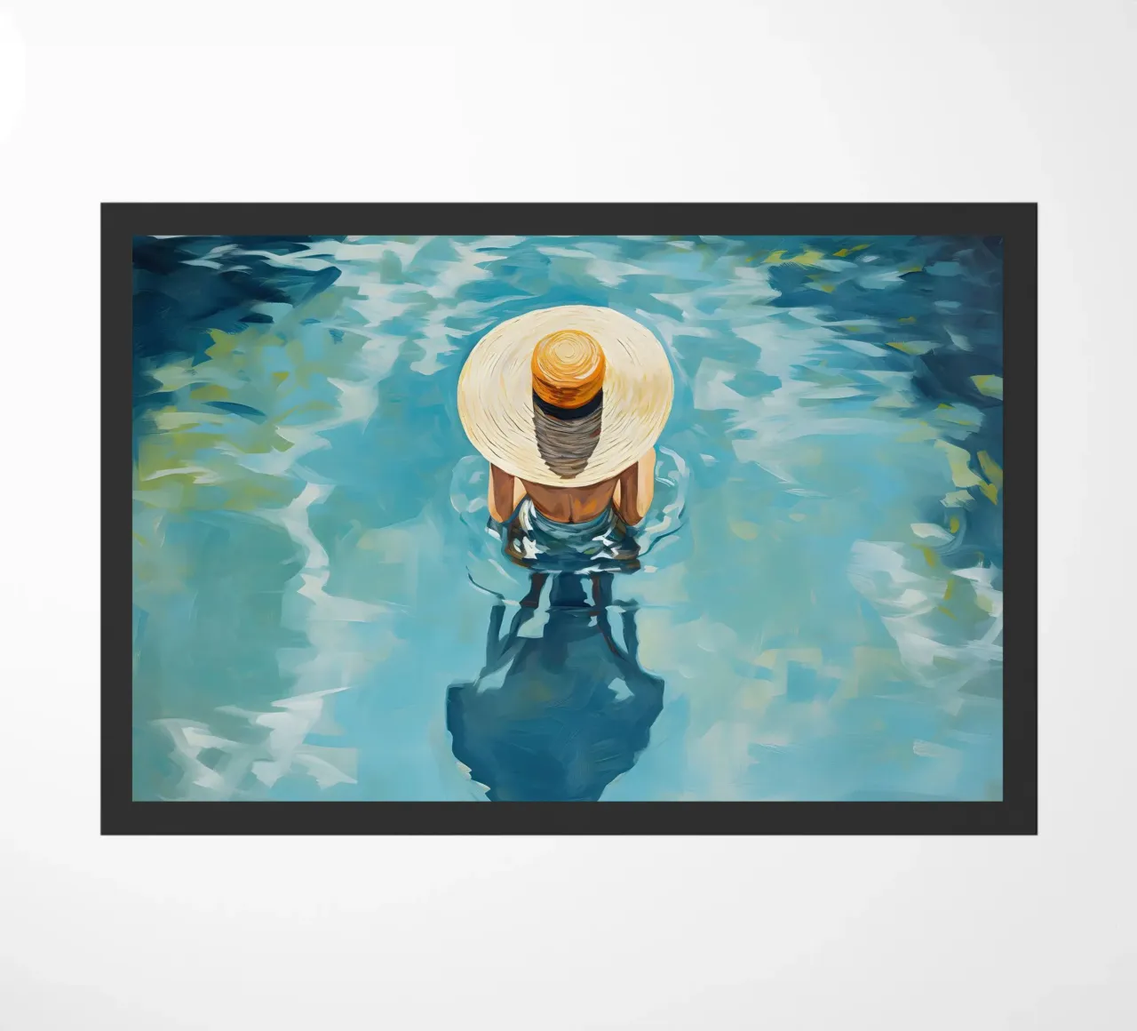 Sole e mare zerbino da medineprint