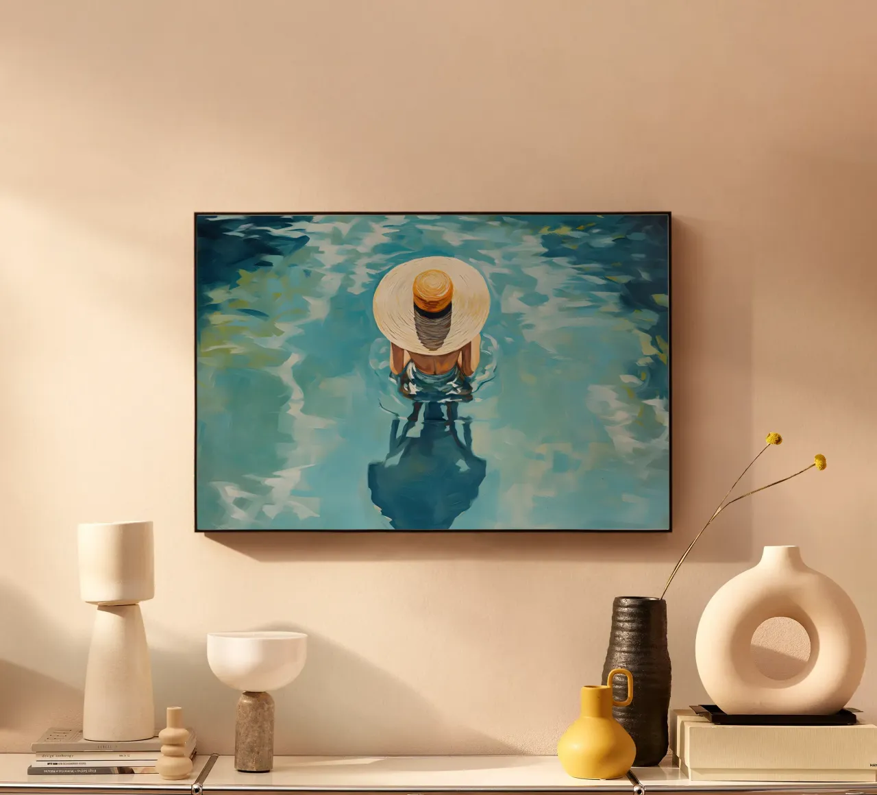 Sole e mare plexiglass da medineprint