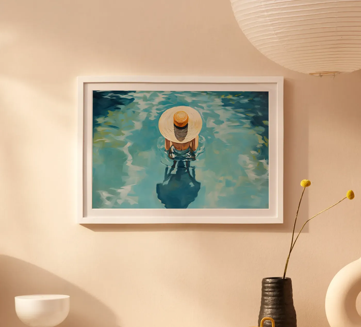 Sun and Sea poster de medineprint