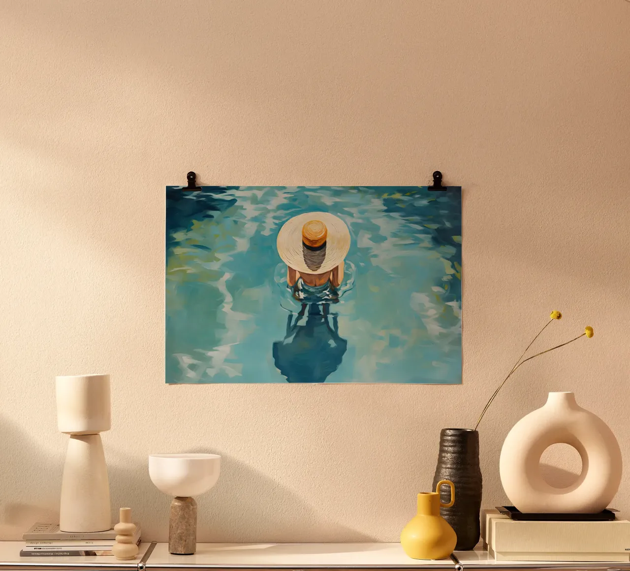 Sole e mare poster da medineprint