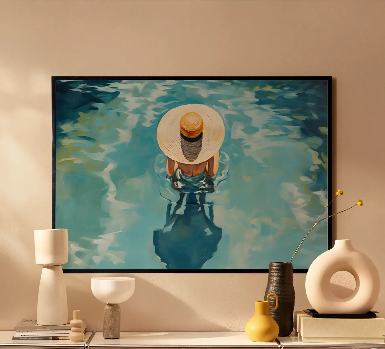 Sole e mare poster da medineprint