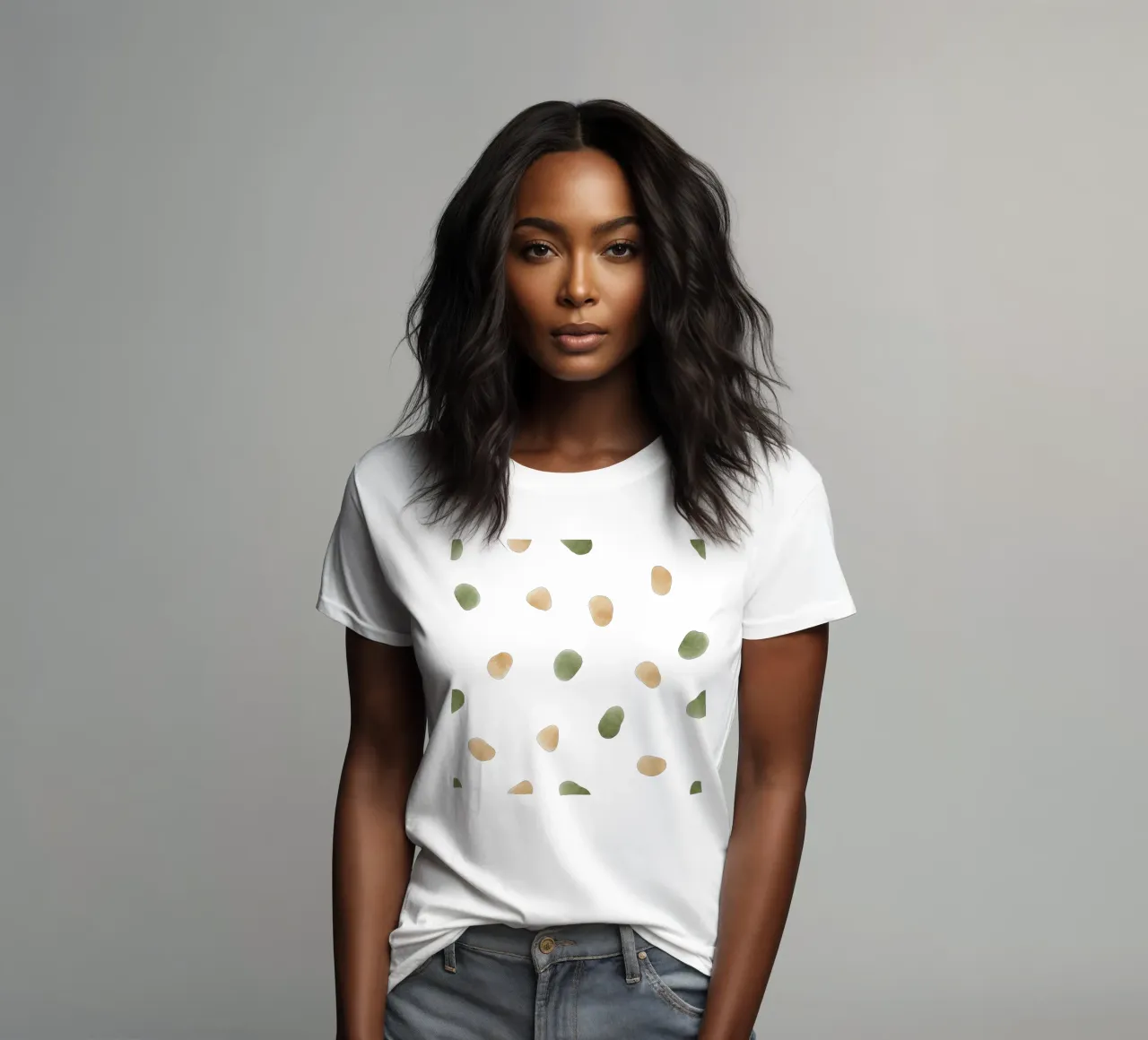 Modello minimo t-shirt da donna da AzStore11