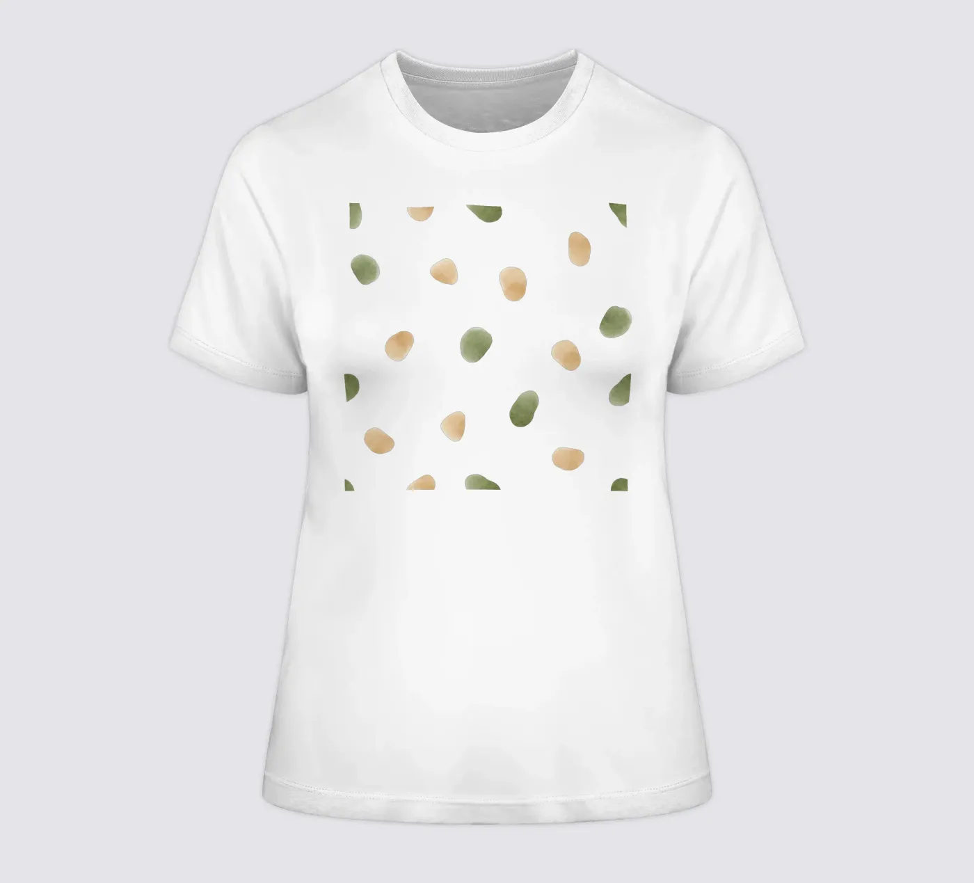 Minimaal patroon dames t-shirt getailleerd van AzStore11