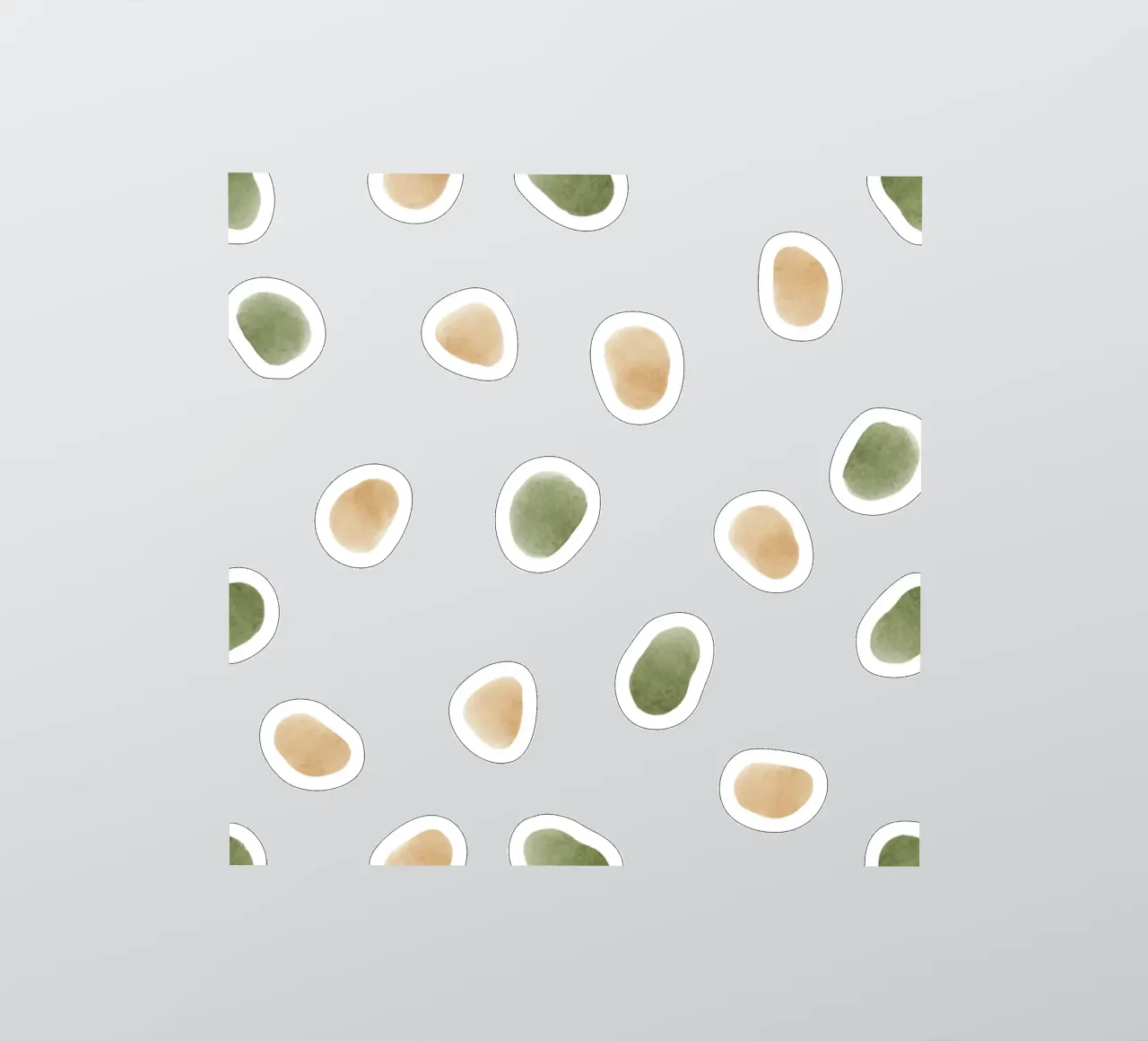 Minimalmuster Sticker von AzStore11