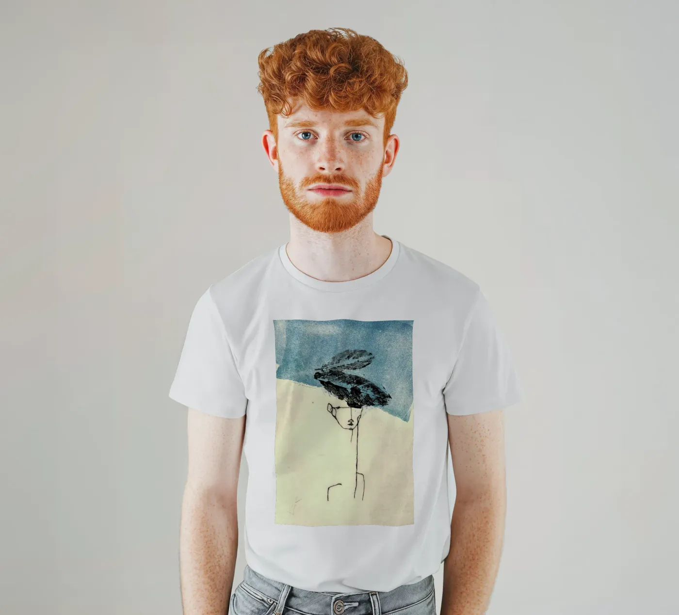 Head t-shirt da Marina Guiu