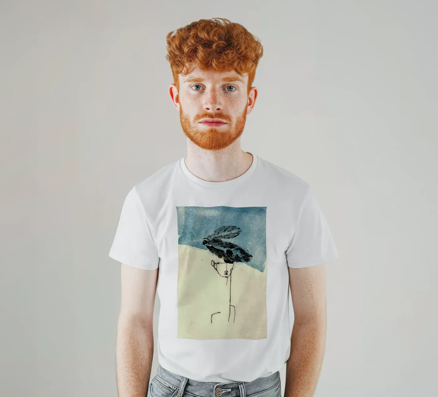 Head t-shirt da Marina Guiu