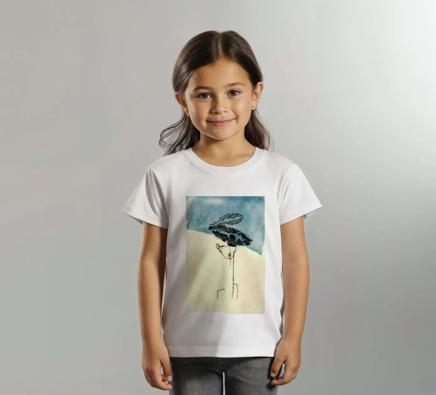Head Kinder T-Shirt von Marina Guiu