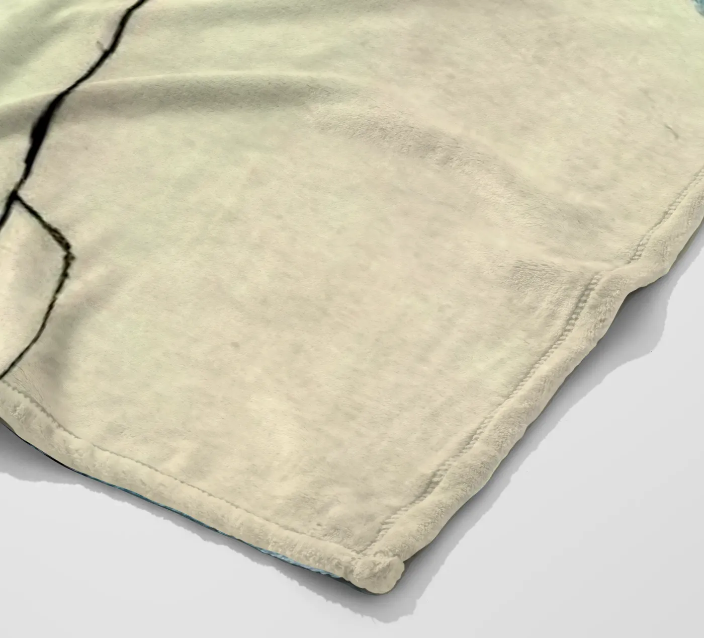 Head fleece blanket by Marina Guiu