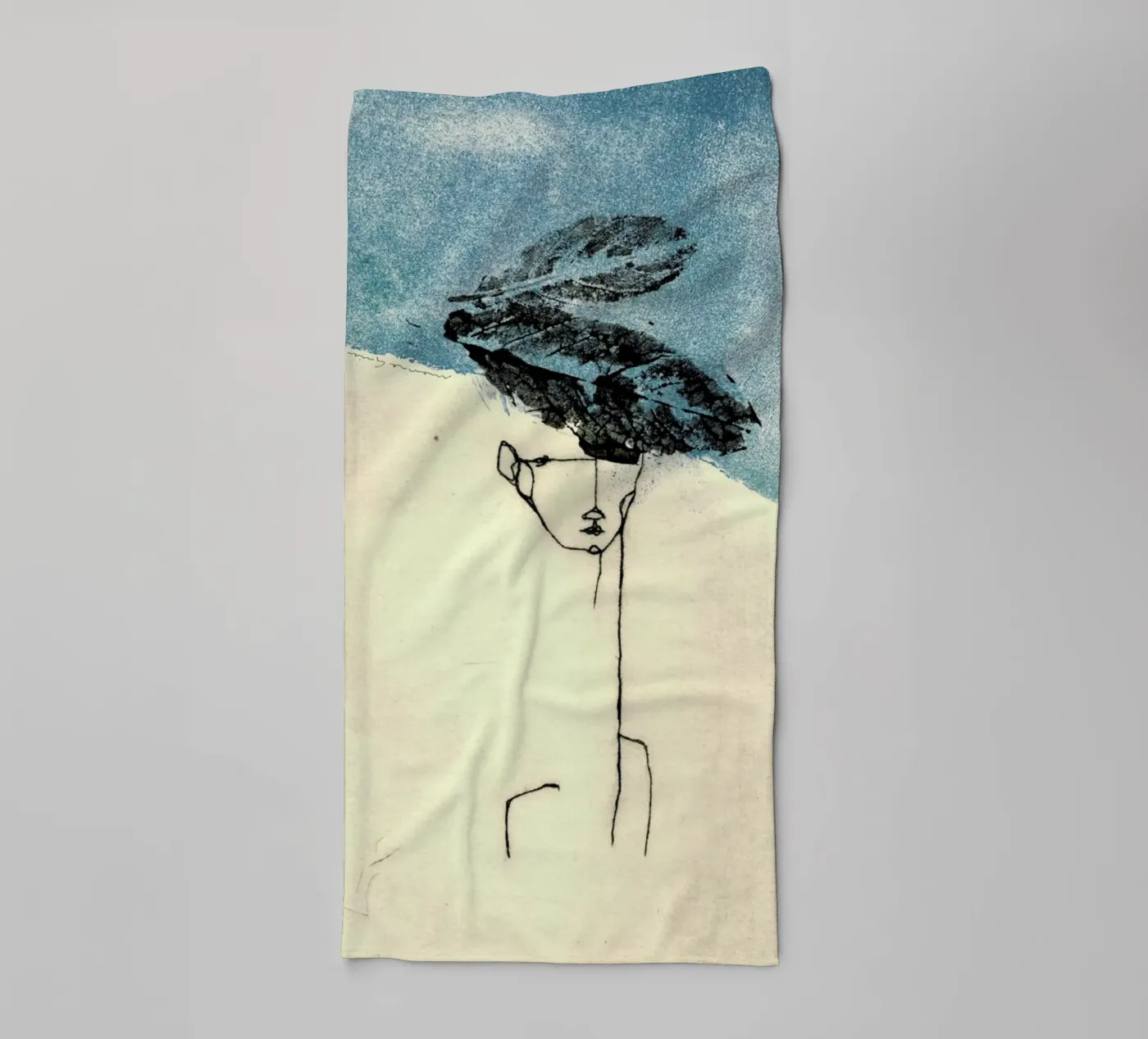 Head badhanddoek van Marina Guiu