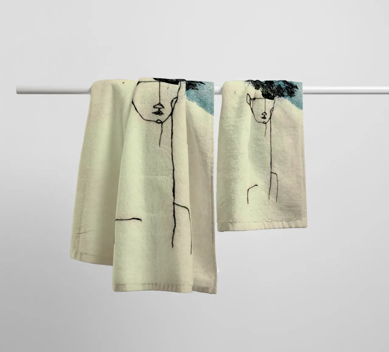 Head badhanddoek van Marina Guiu