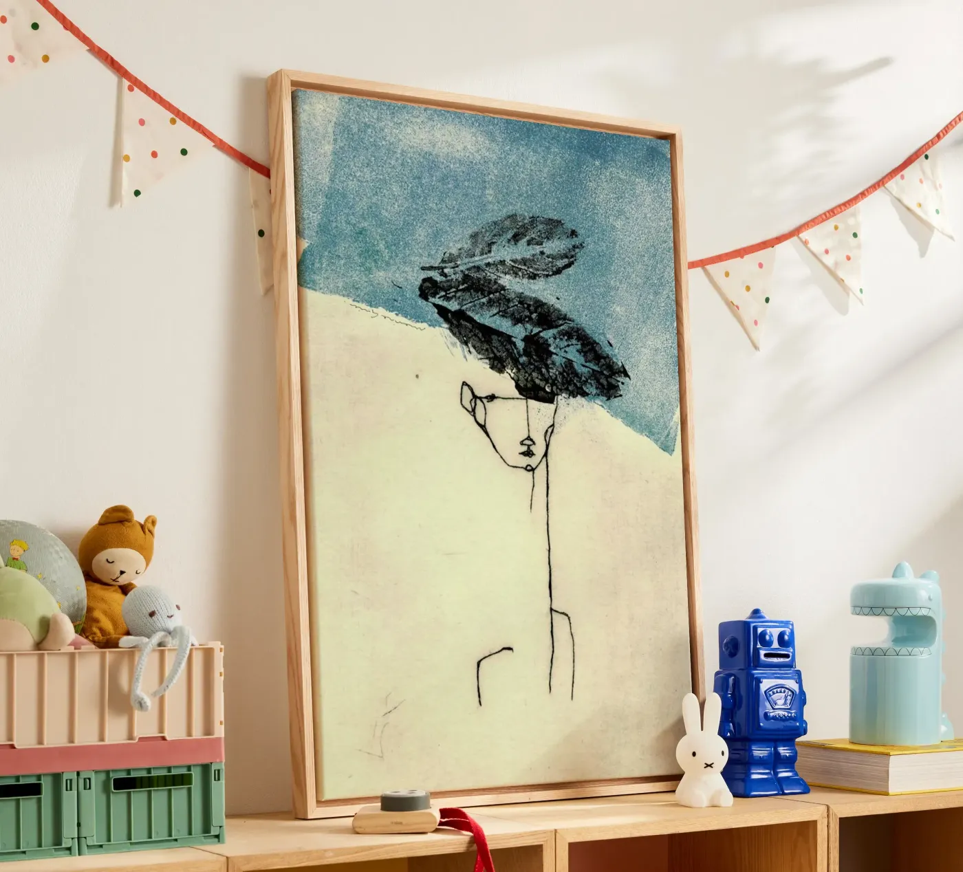 Head canvas van Marina Guiu