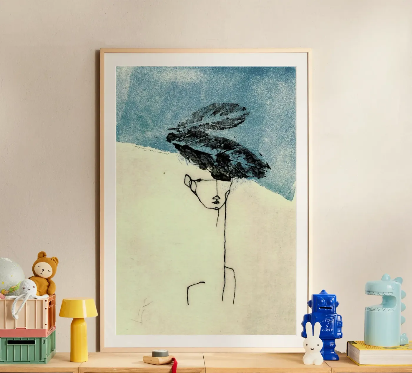 Head poster by Marina Guiu