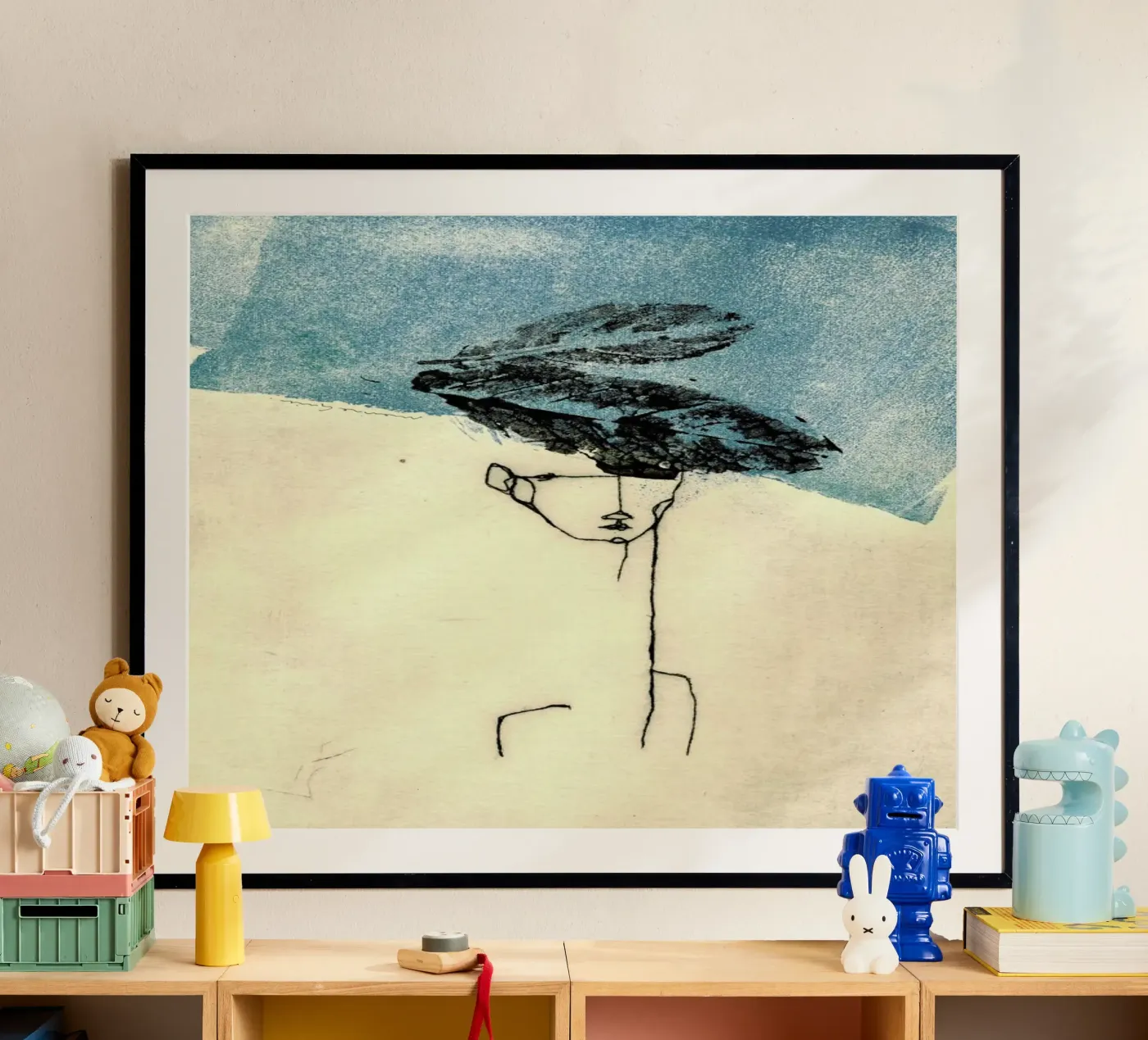 Head poster by Marina Guiu