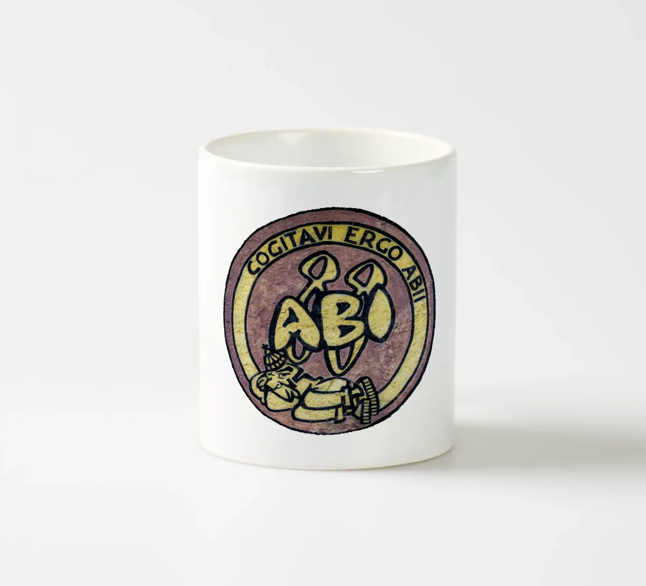 Abilogo 1988 (Original mit Mauerstruktur) tazza in ceramica da Kolleg St. Blasien