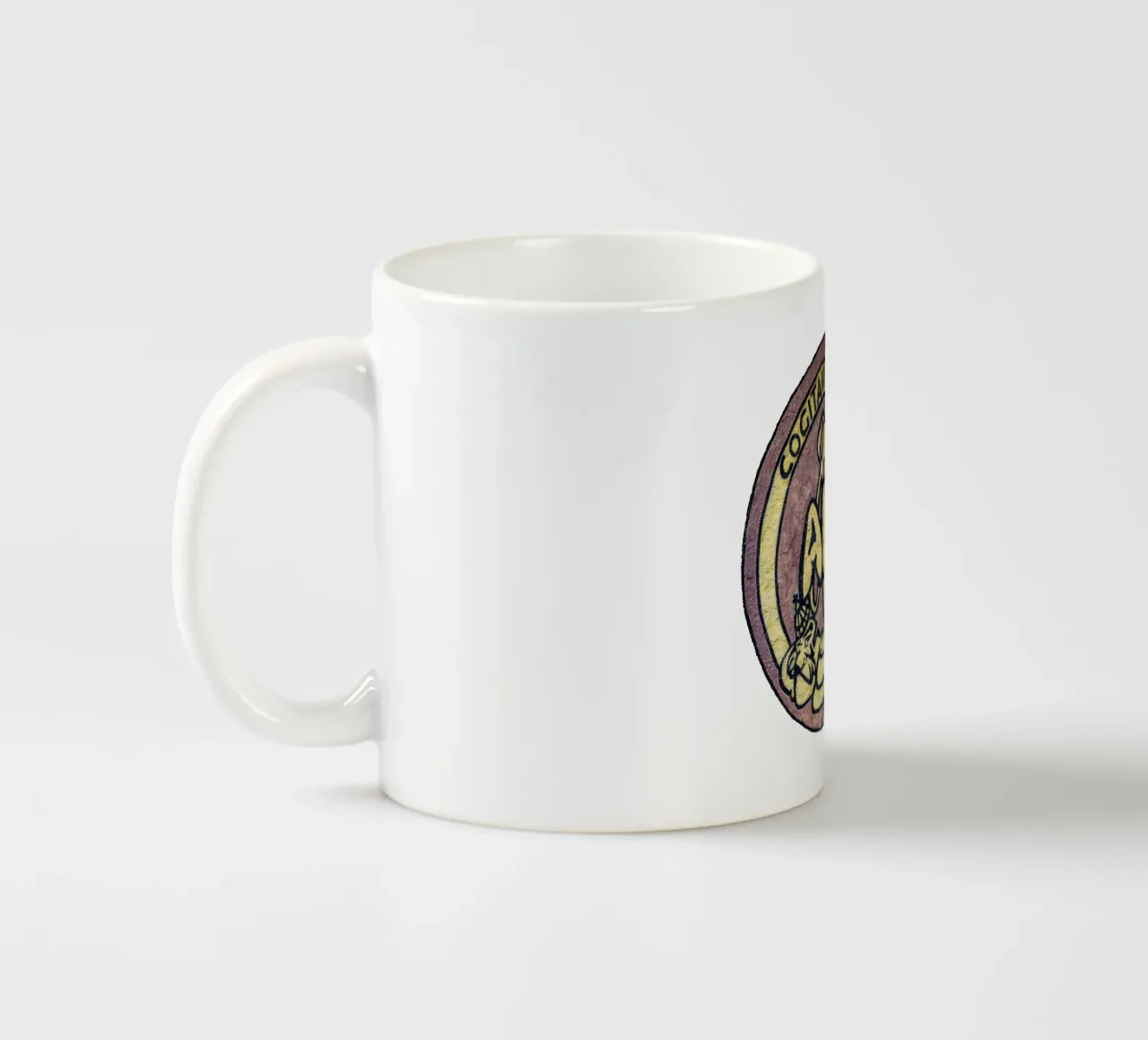 Abilogo 1988 (Original mit Mauerstruktur) tazza in ceramica da Kolleg St. Blasien