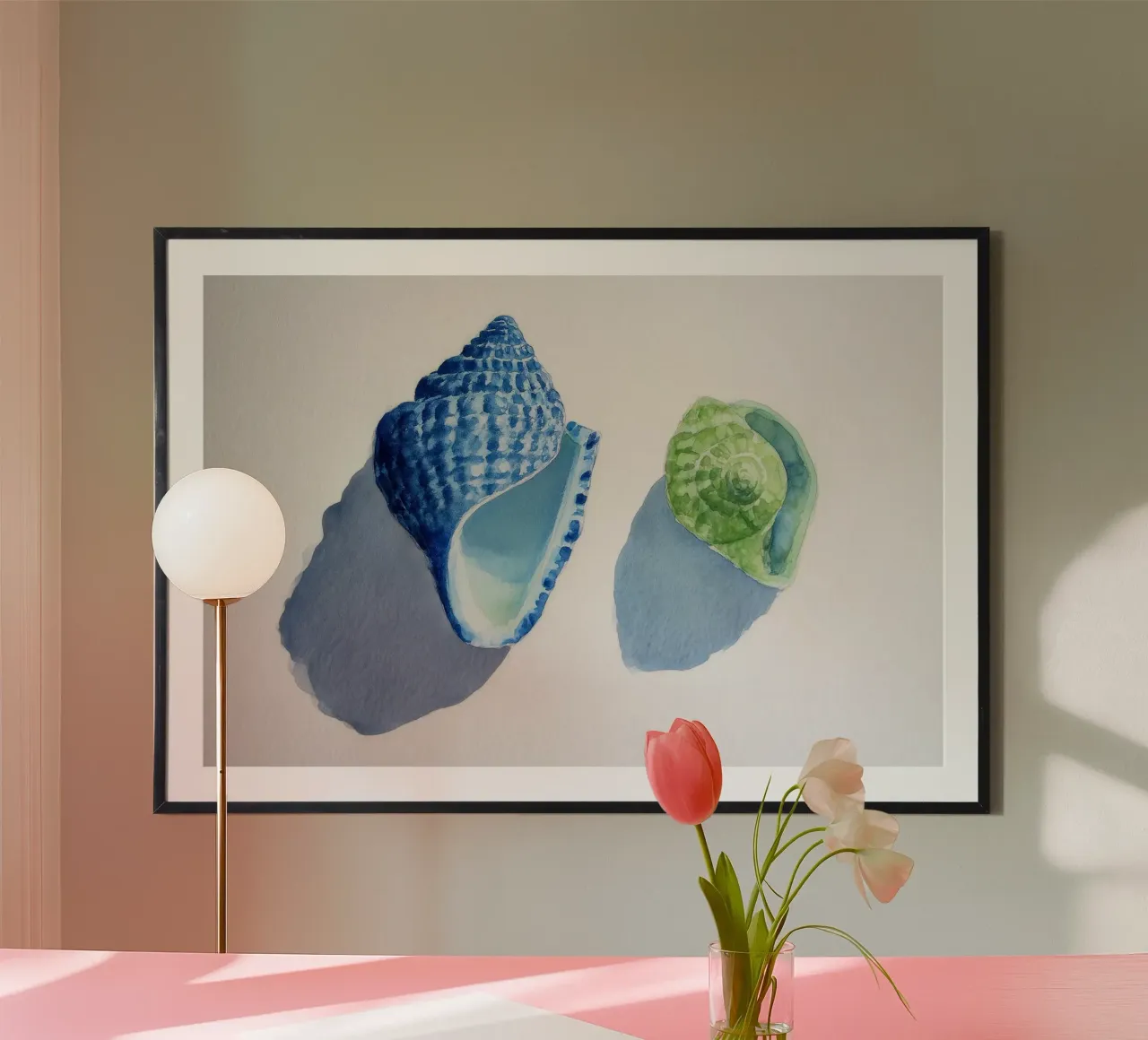 Tide Pair poster by Matthias Keller Studio