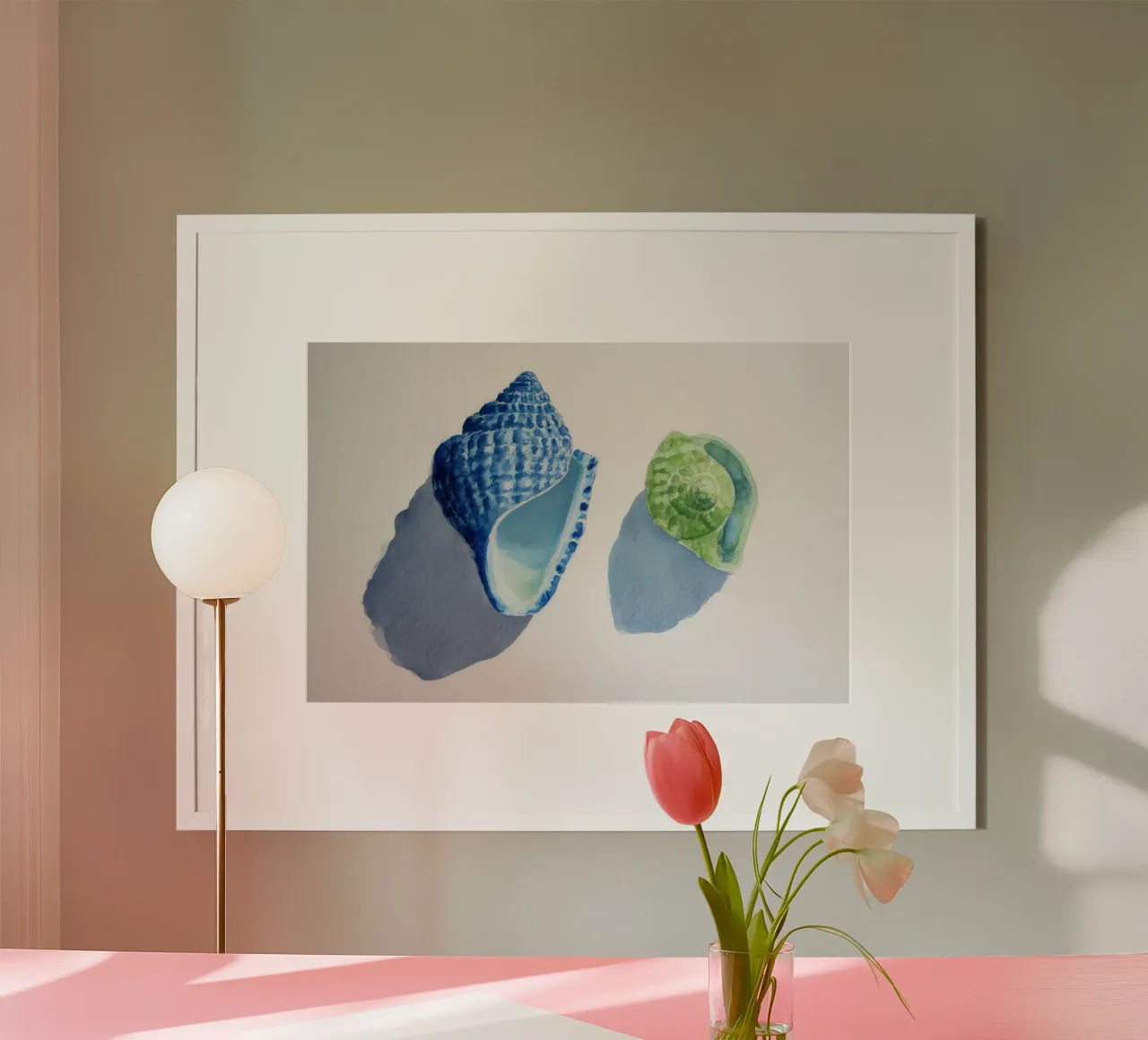 Tide Pair poster by Matthias Keller Studio