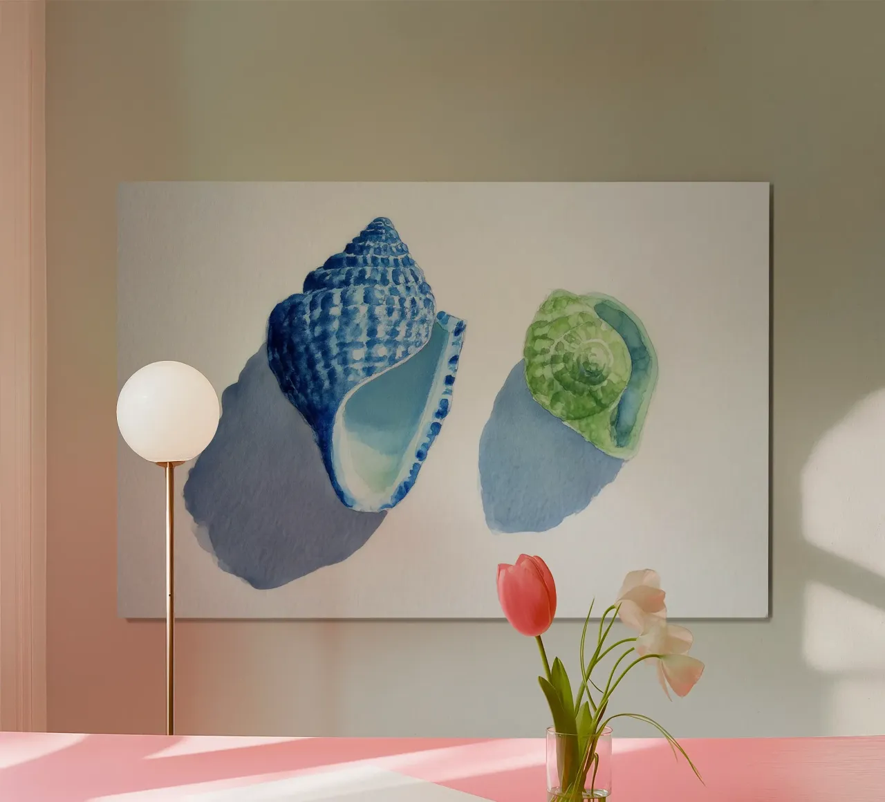 Tide Pair poster by Matthias Keller Studio