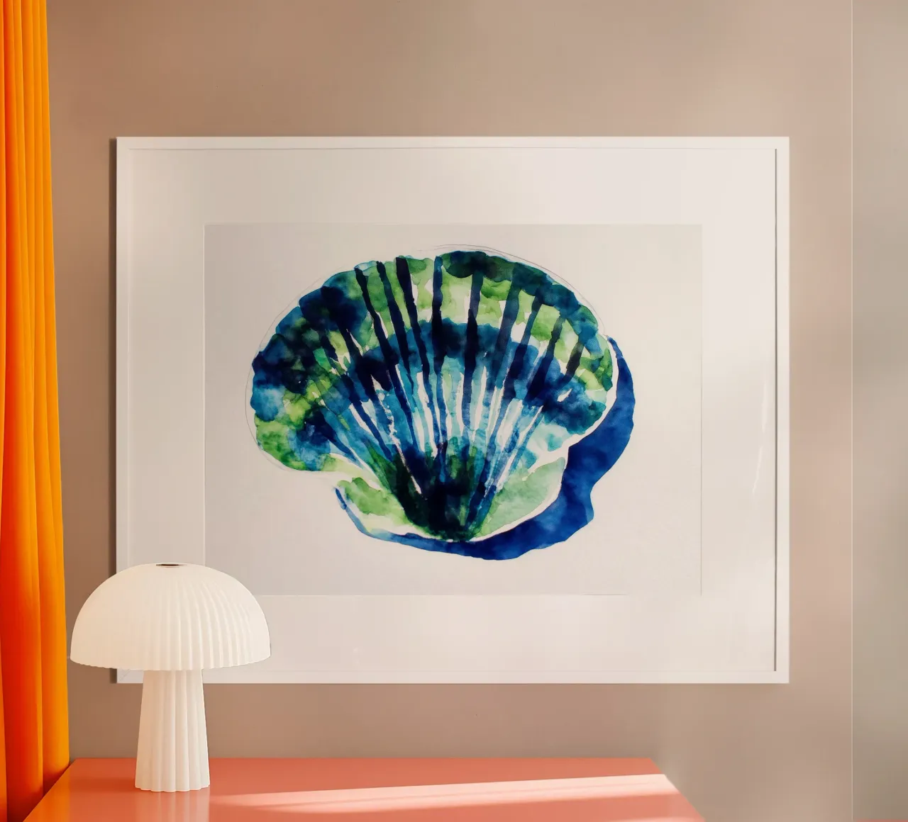 Gorgonia poster da Matthias Keller Studio