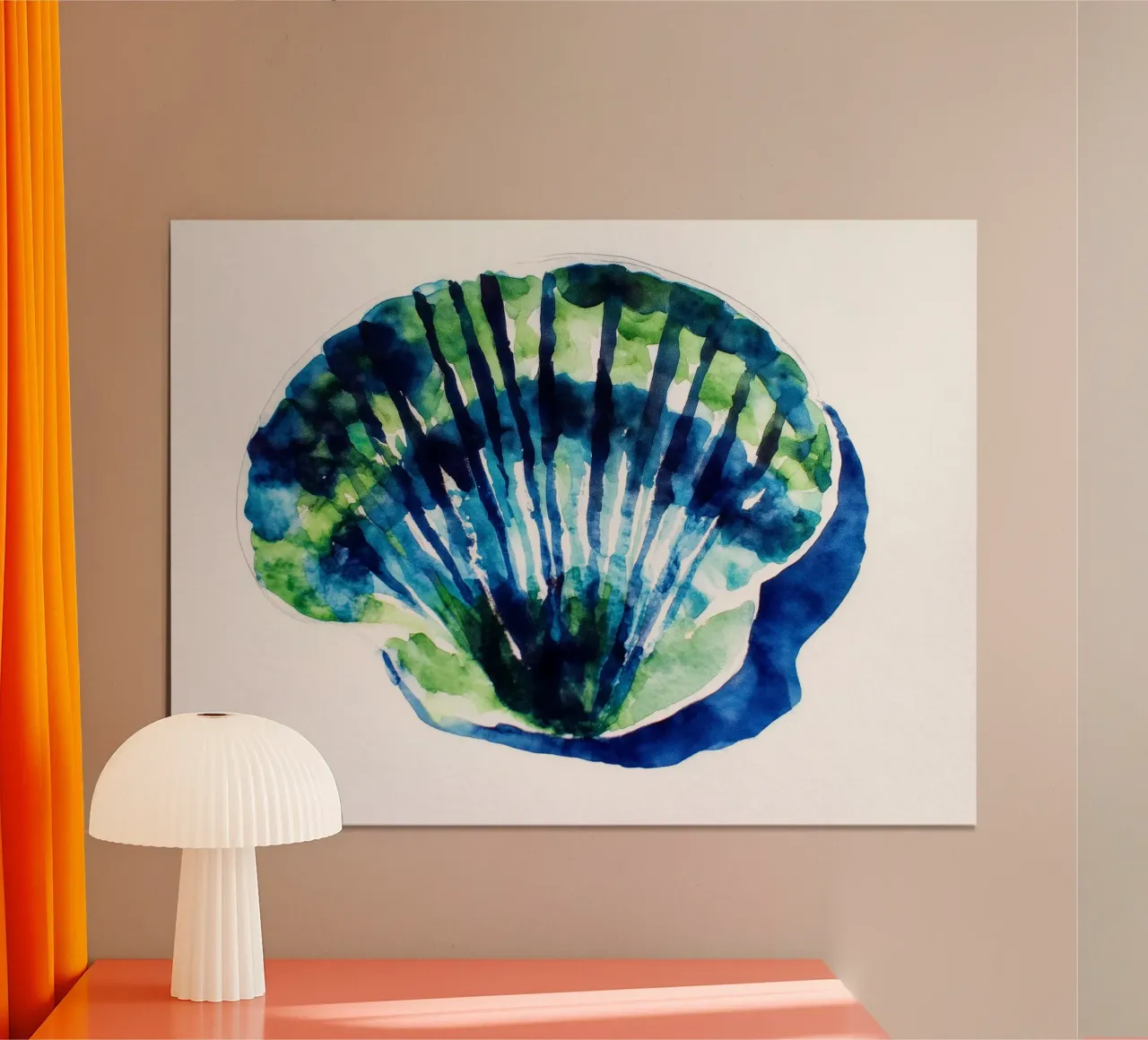 Gorgonia poster da Matthias Keller Studio