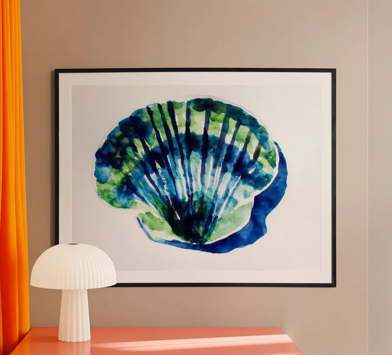 Gorgonia poster da Matthias Keller Studio