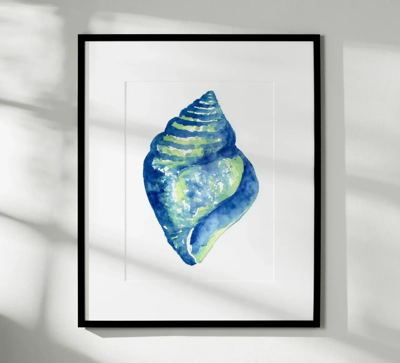 Blue Shell poster by Matthias Keller Studio