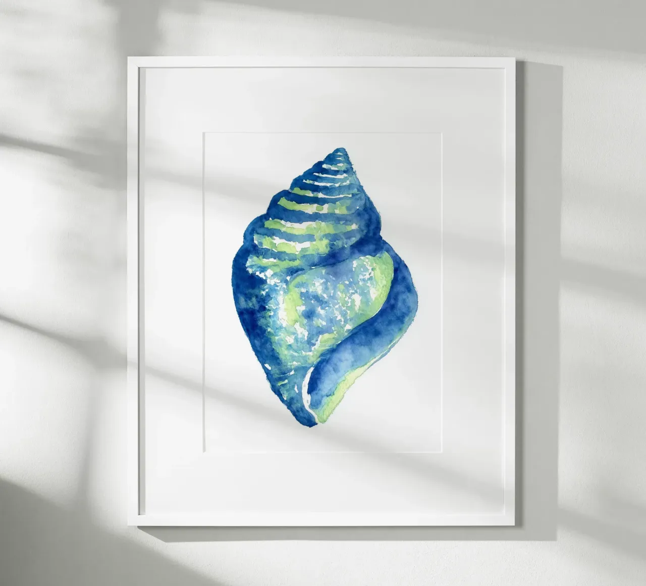 Blue Shell poster by Matthias Keller Studio