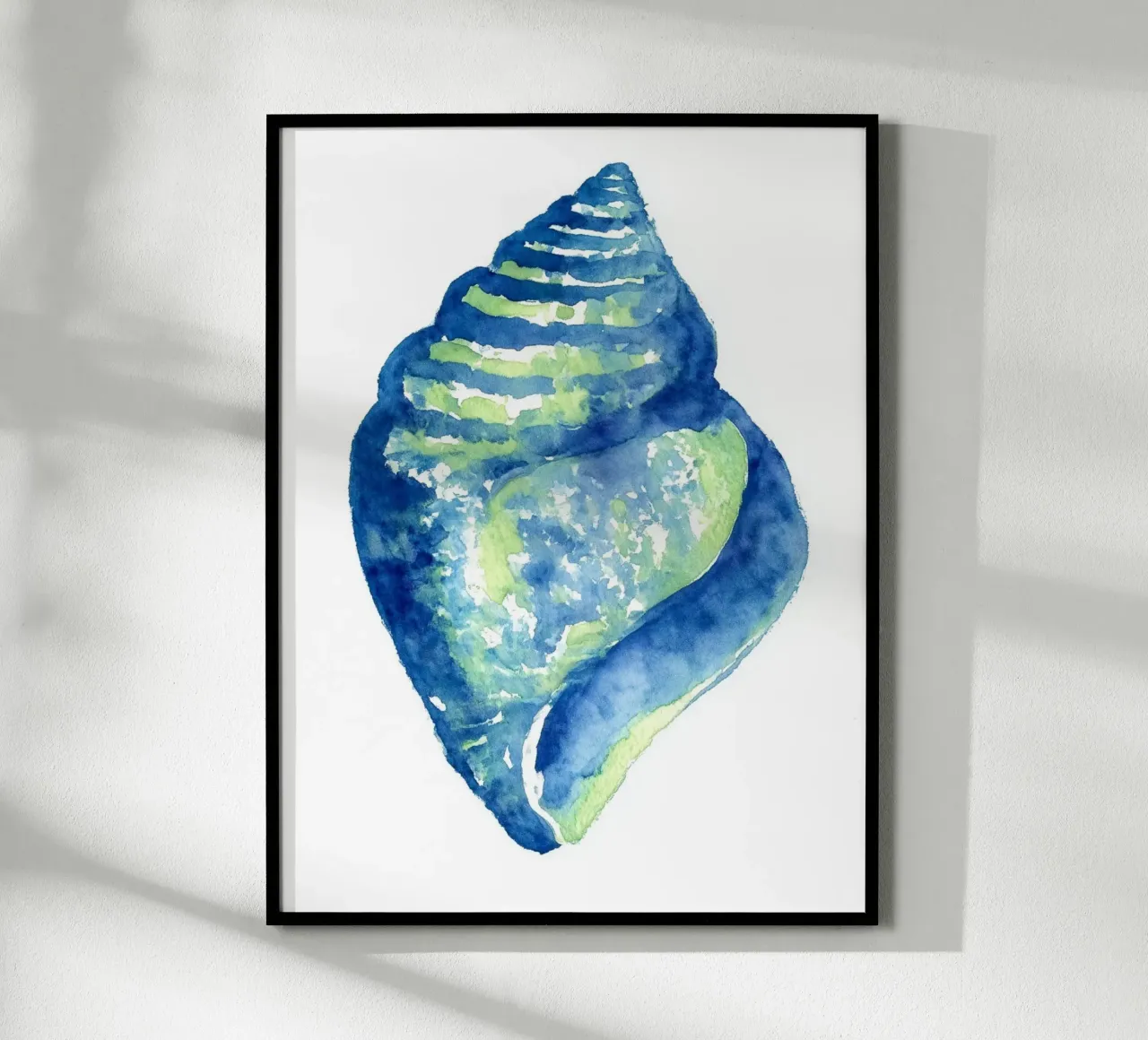 Blue Shell poster van Matthias Keller Studio