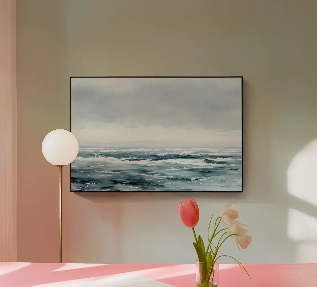 Orizzonte grigio plexiglass da Matthias Keller Studio