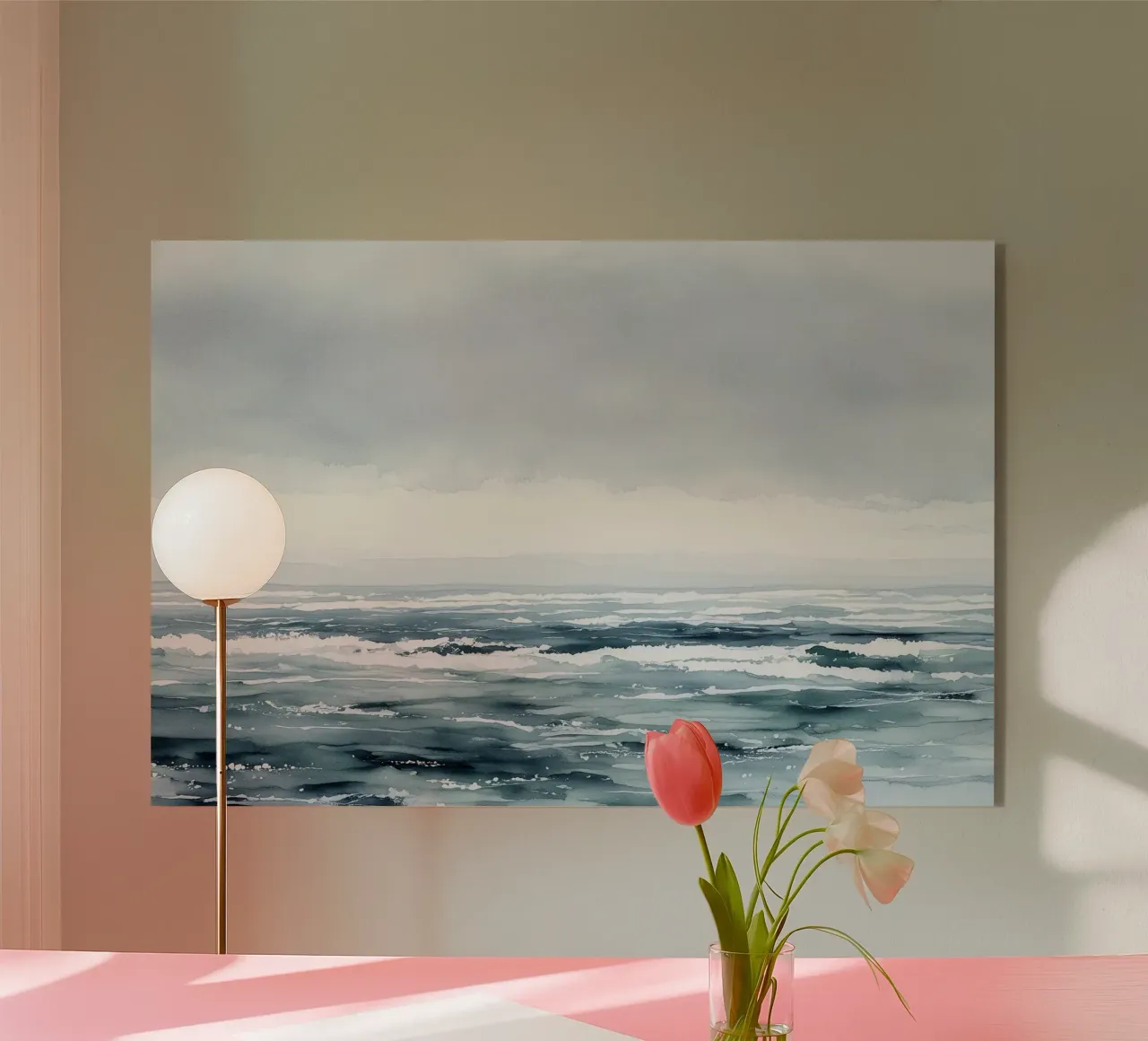 Orizzonte grigio plexiglass da Matthias Keller Studio