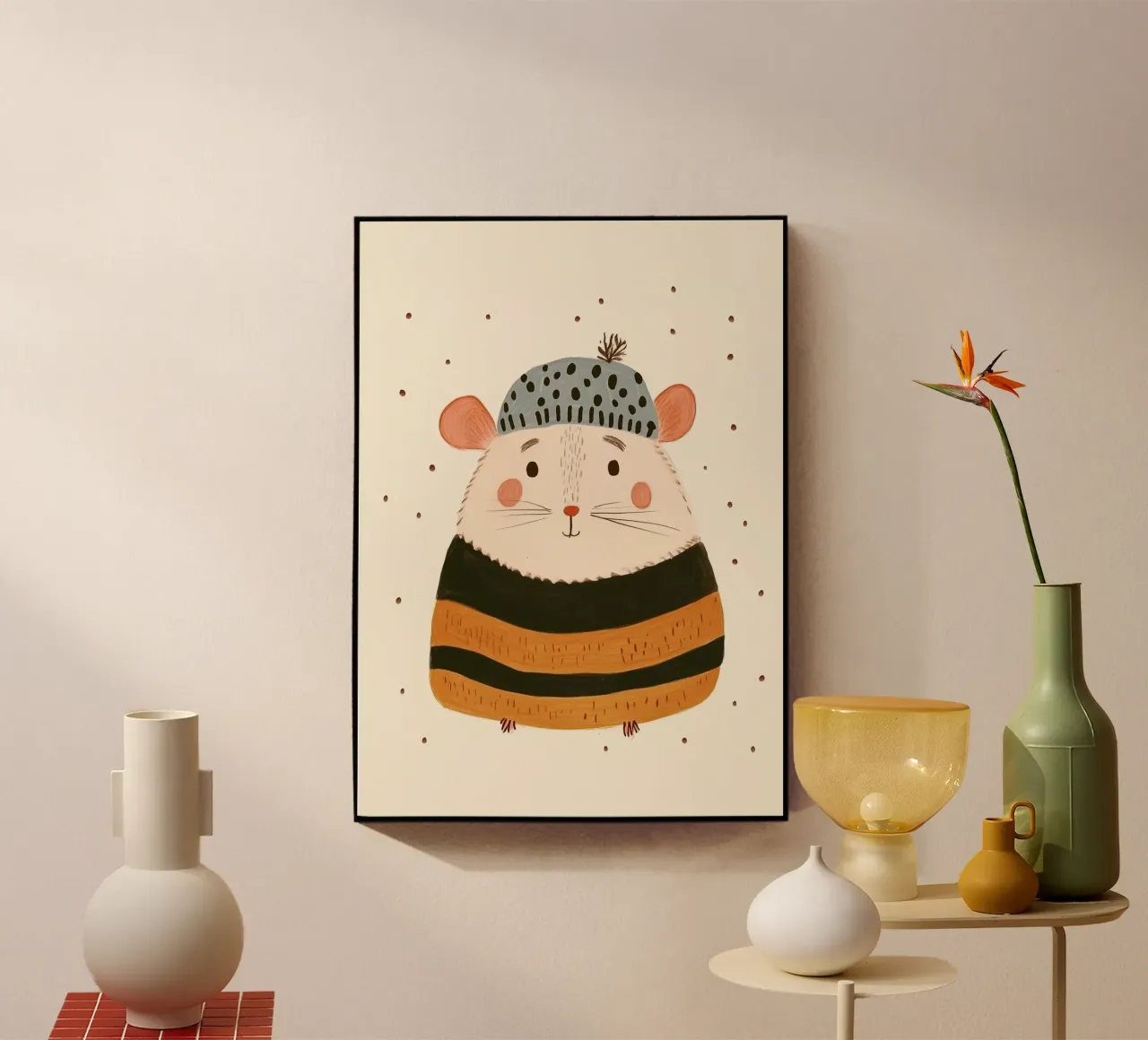 Cute mouse plexiglass da Dreamy Nursery