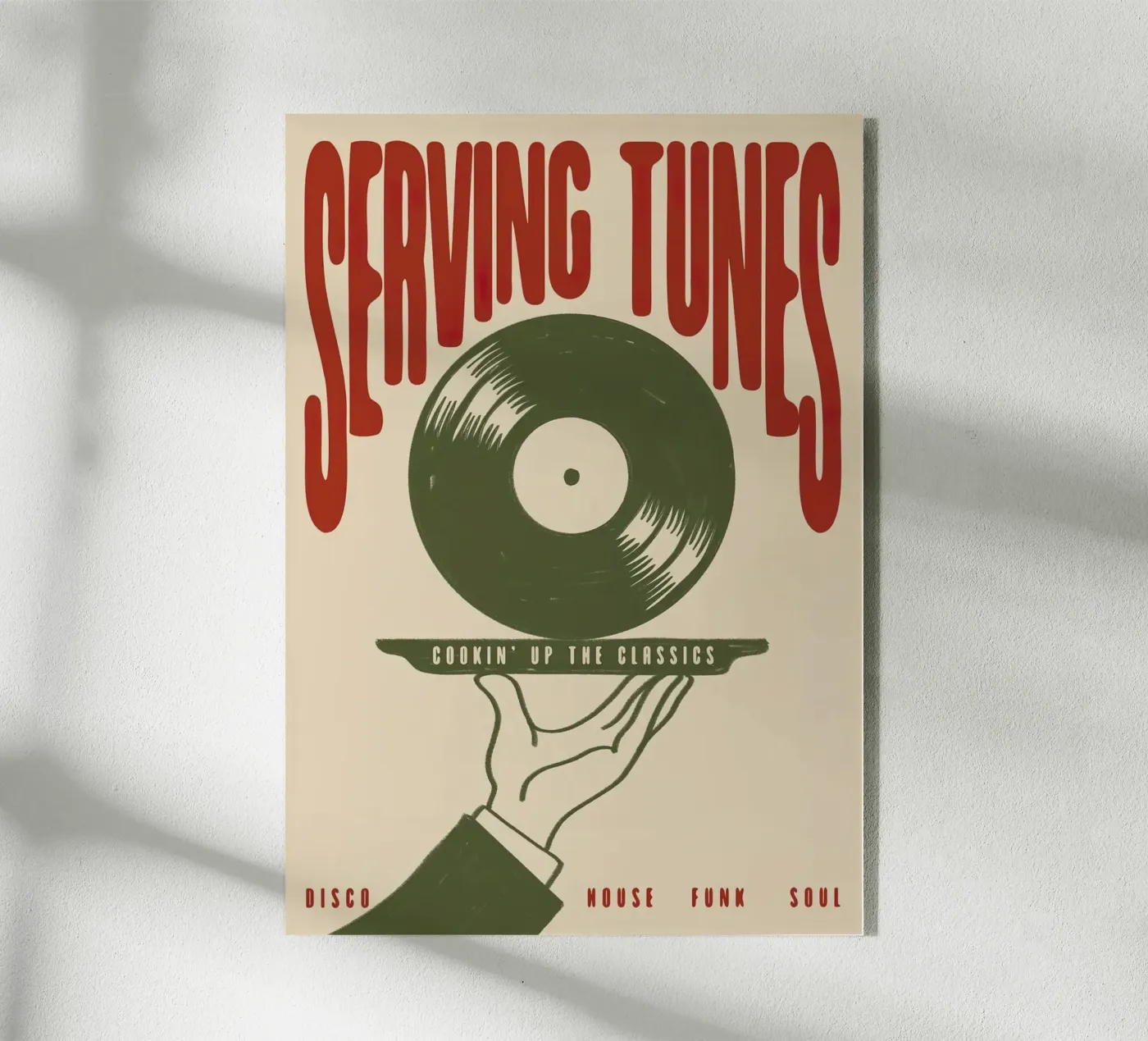 Serving Tunes plexiglas de Paige Mills