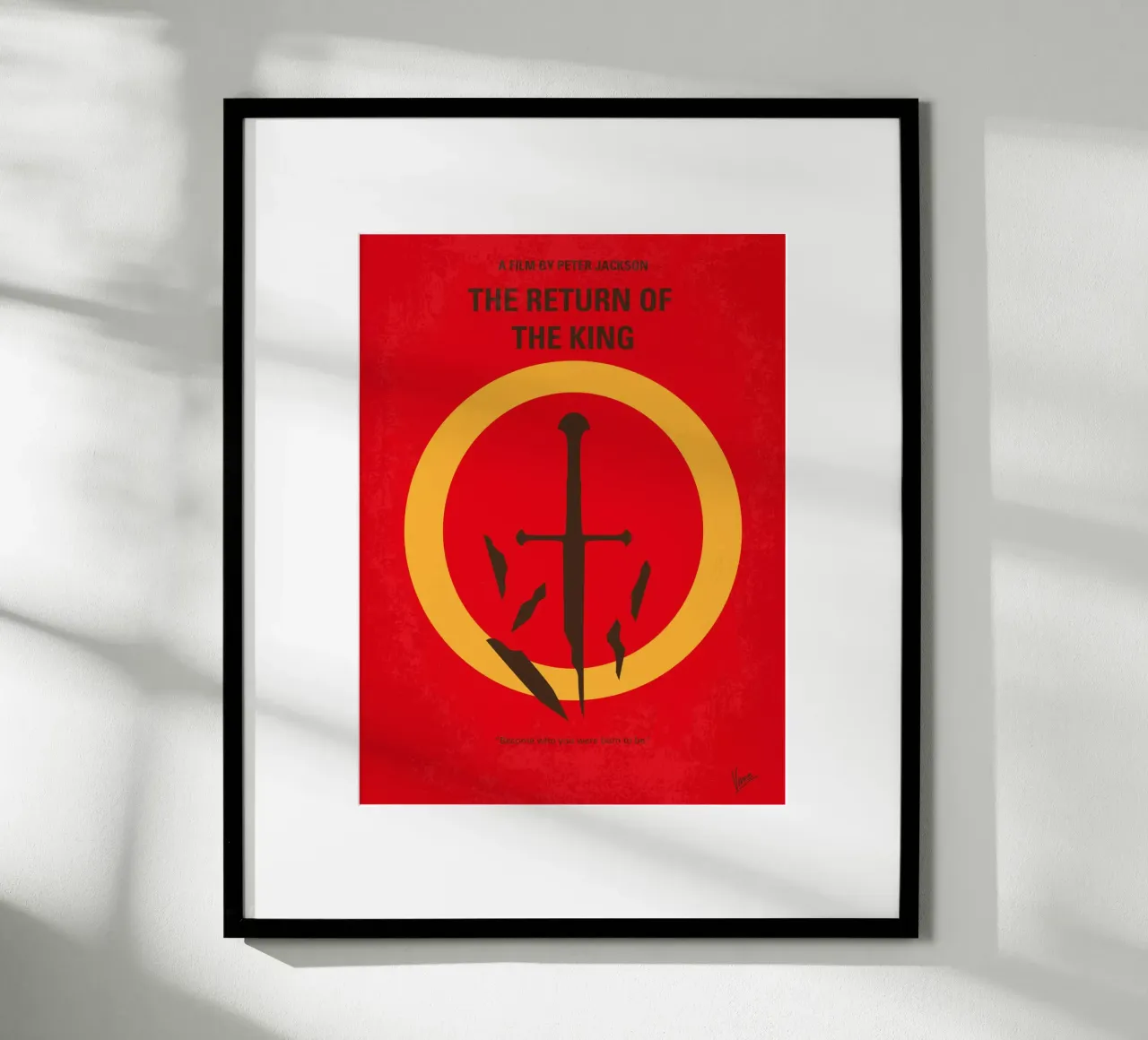 No039-3 My LTR 3 minimal movie poster poster by Chungkong