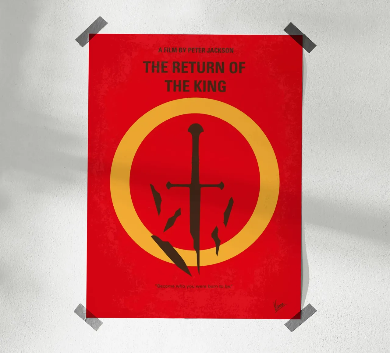 No039-3 My LTR 3 minimal movie poster poster by Chungkong