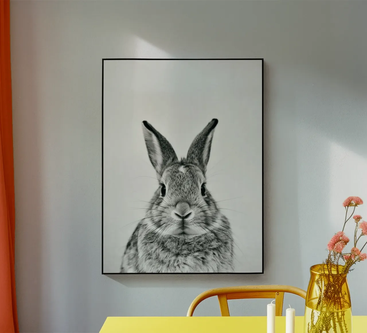 Coniglio Bw plexiglass da PERSIE