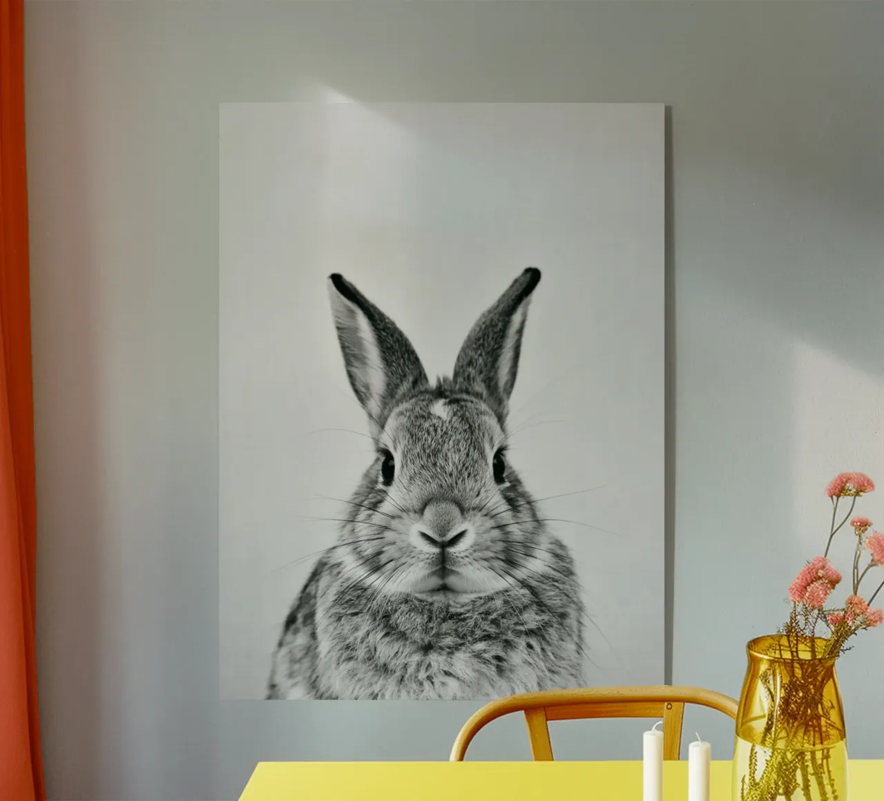 Coniglio Bw plexiglass da PERSIE