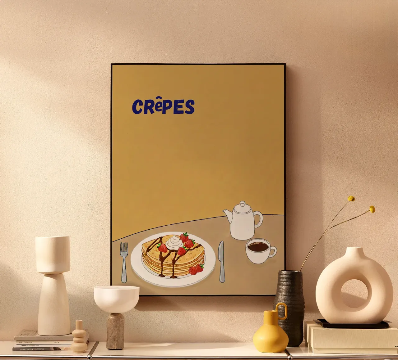 crêpes plexiglass da Tasty Colors