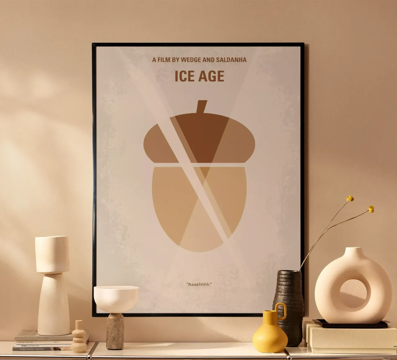 No041 My Ice minimal movie poster poster da Chungkong