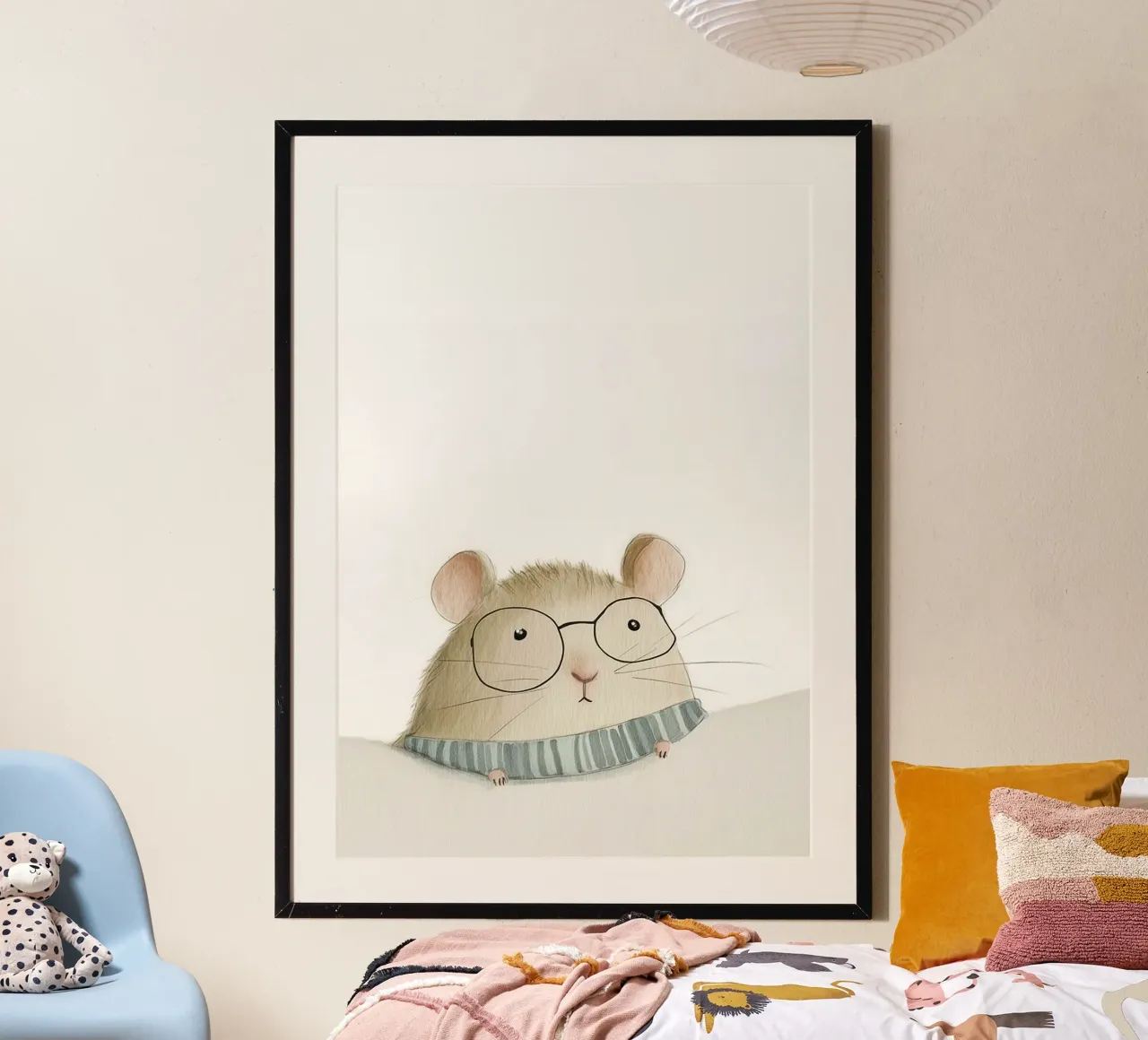 Cute mouse poster da Dreamy Nursery