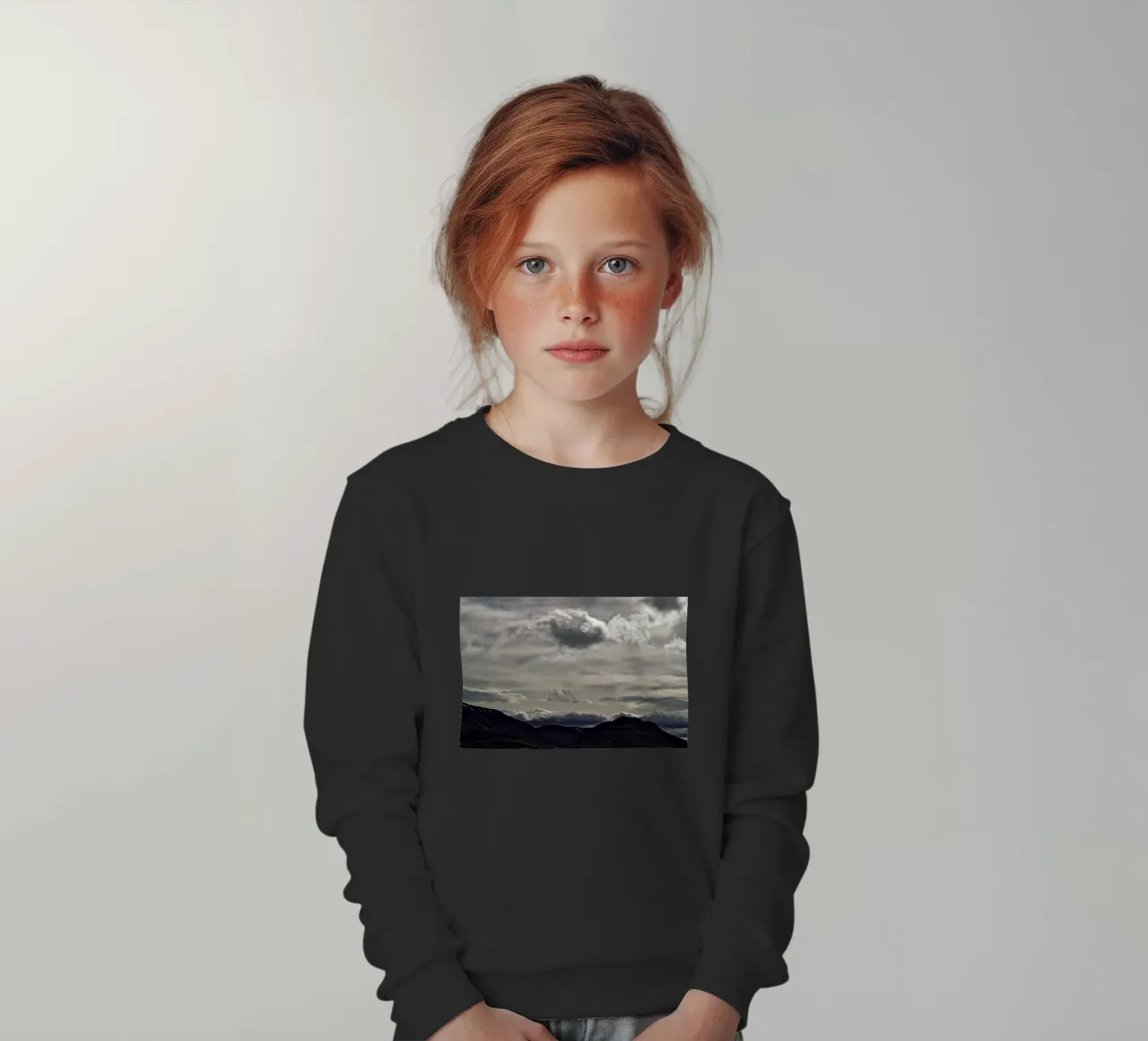 Clouds rolling over felpa bambino da Nur Mut