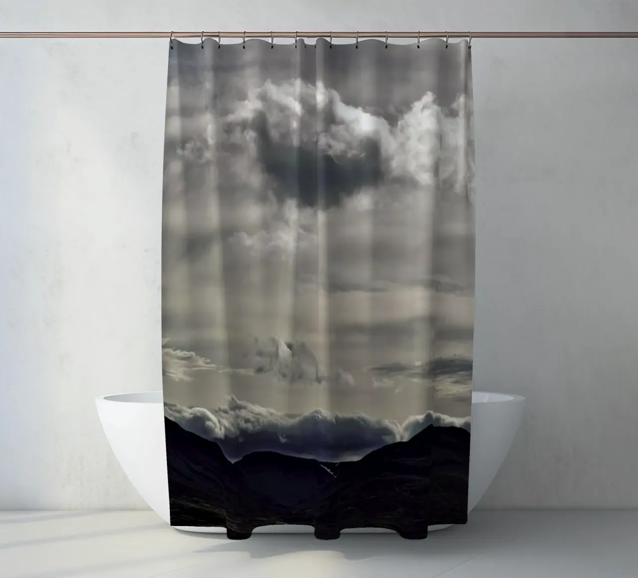 Clouds rolling over tenda da doccia da Nur Mut