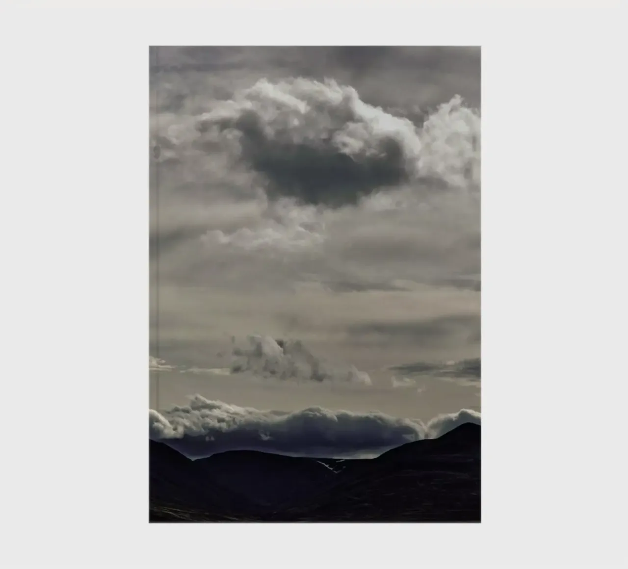 Clouds rolling over diario da Nur Mut