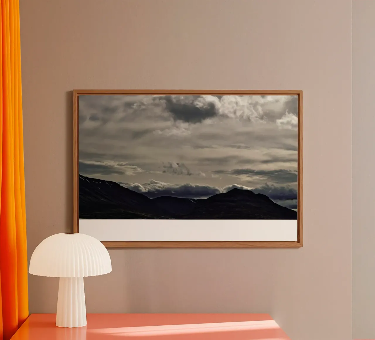 Clouds rolling over alluminio dibond da Nur Mut