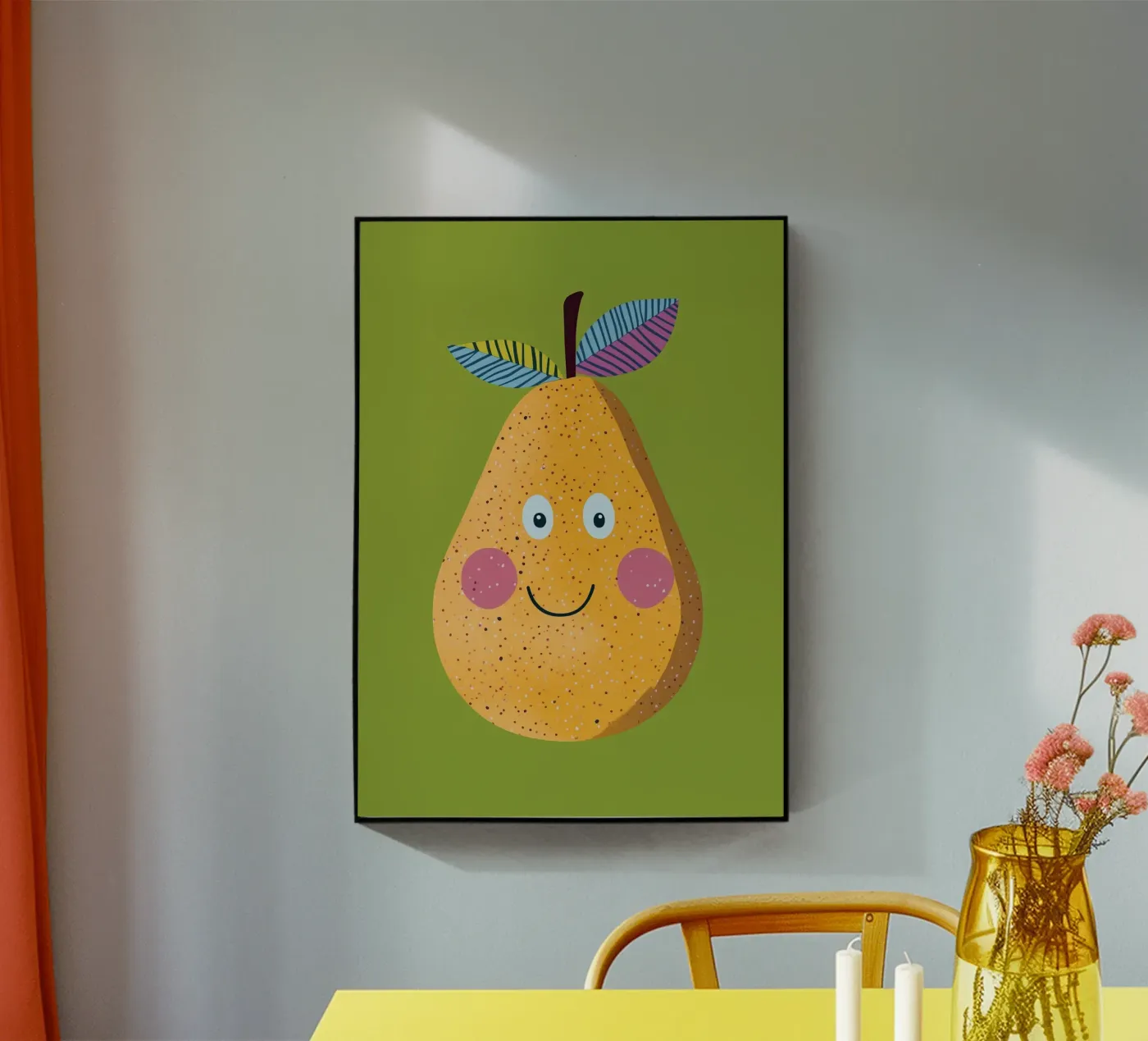 Pera felice plexiglass da Dreamy Nursery