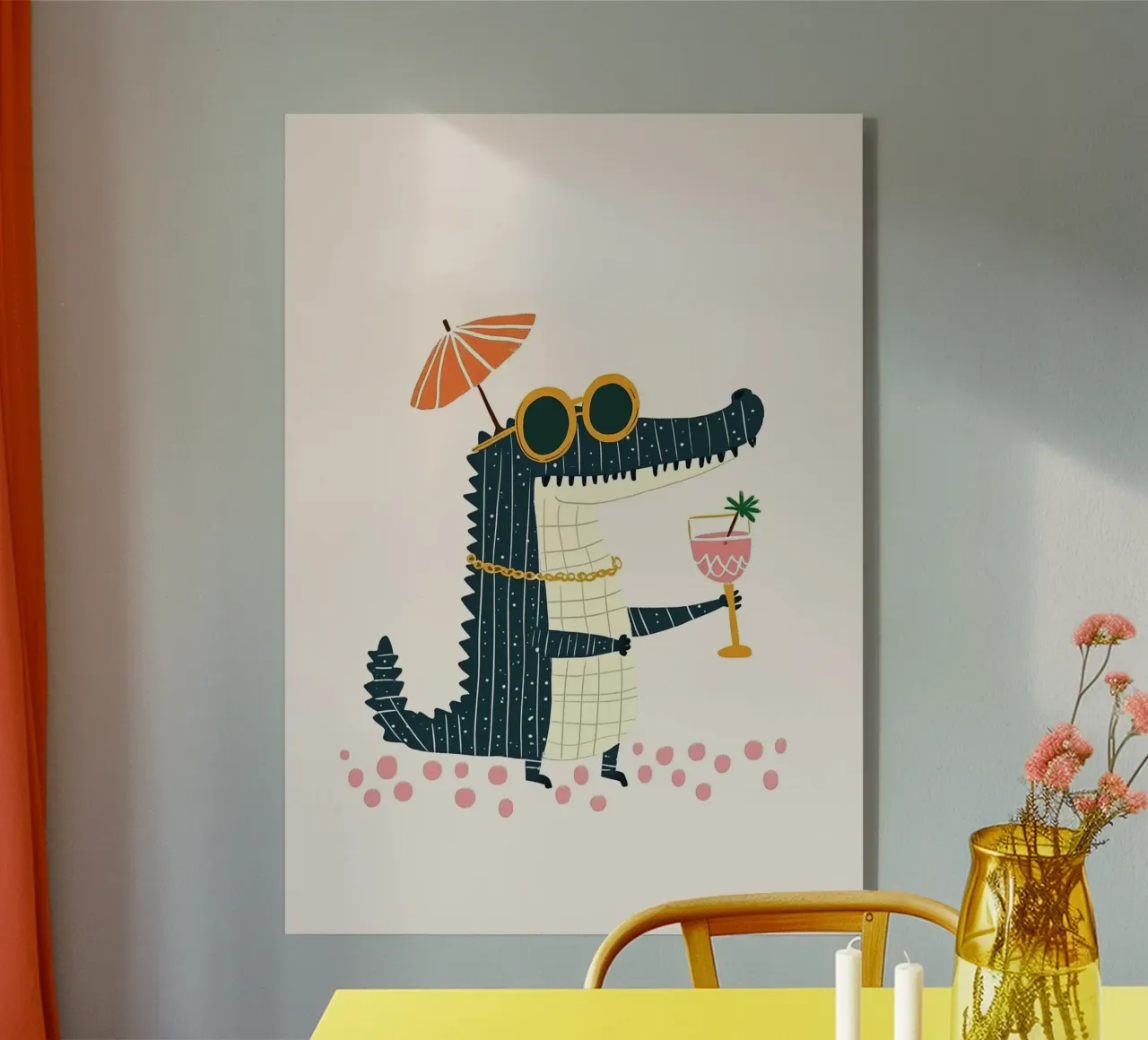 Coccodrillo figo plexiglass da Dreamy Nursery