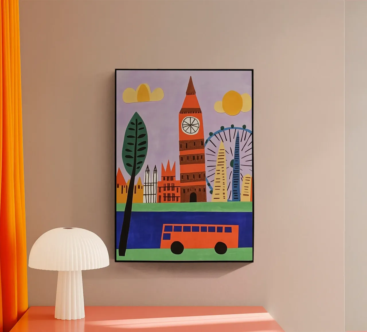 Londra plexiglass da Dreamy Nursery