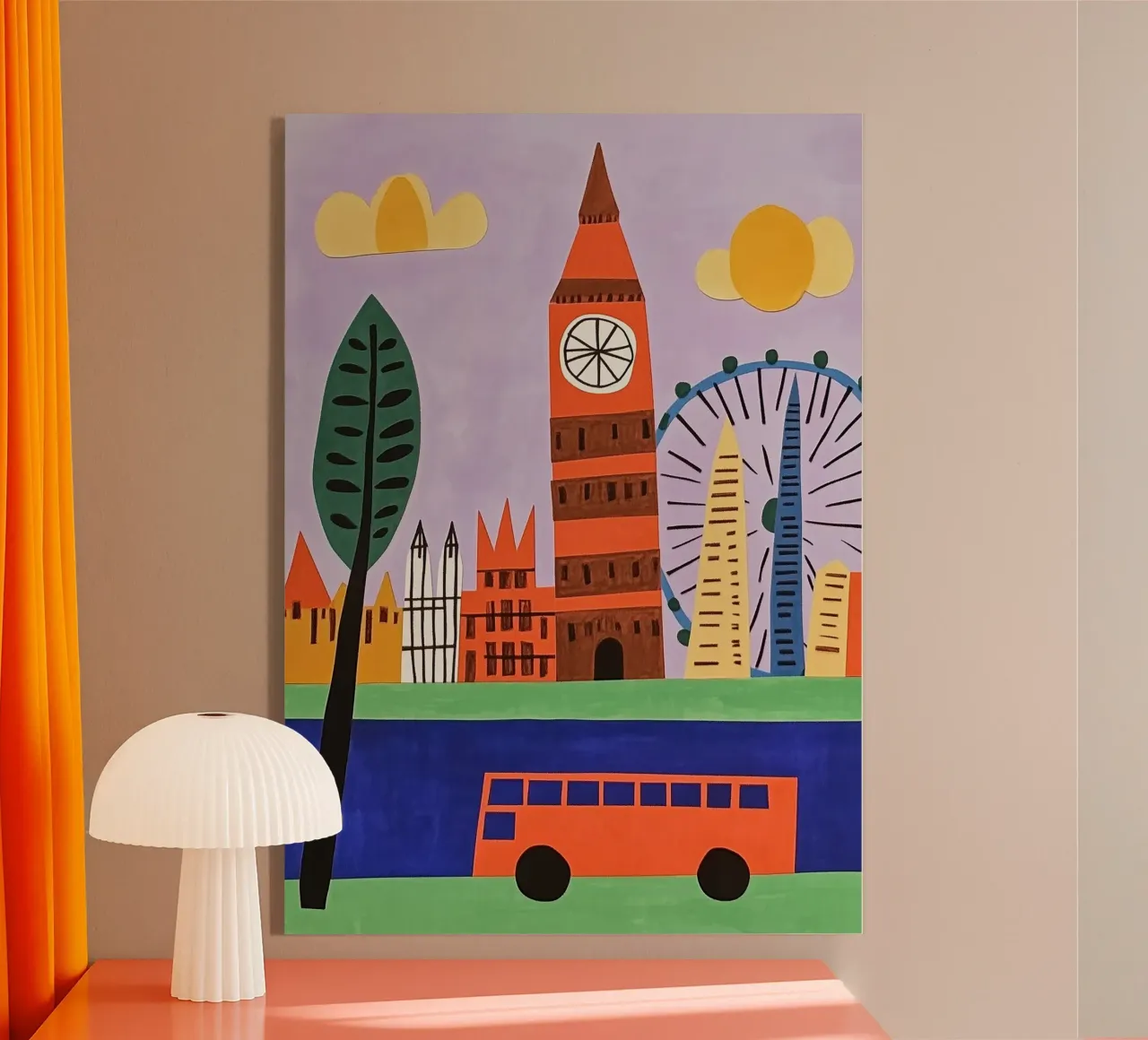 Londra plexiglass da Dreamy Nursery