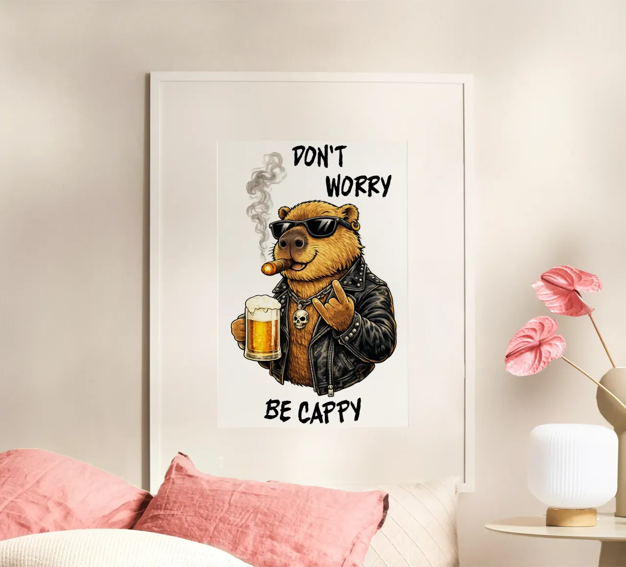 Capibara figo poster da kimbus_mom