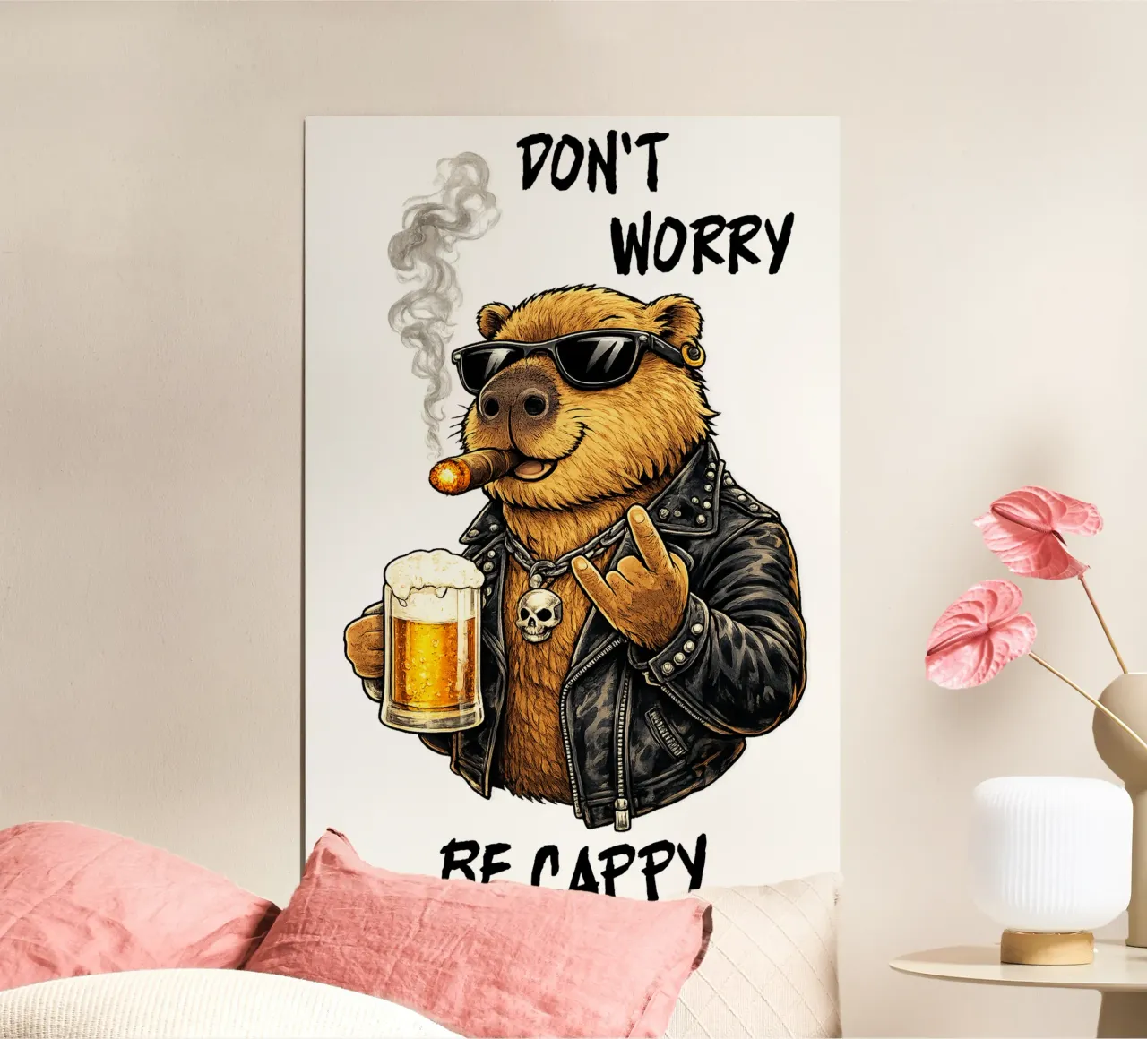 Capibara figo poster da kimbus_mom