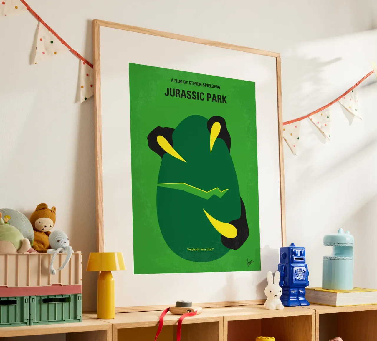 No047 My Jurassic Park minimal movie poster poster da Chungkong